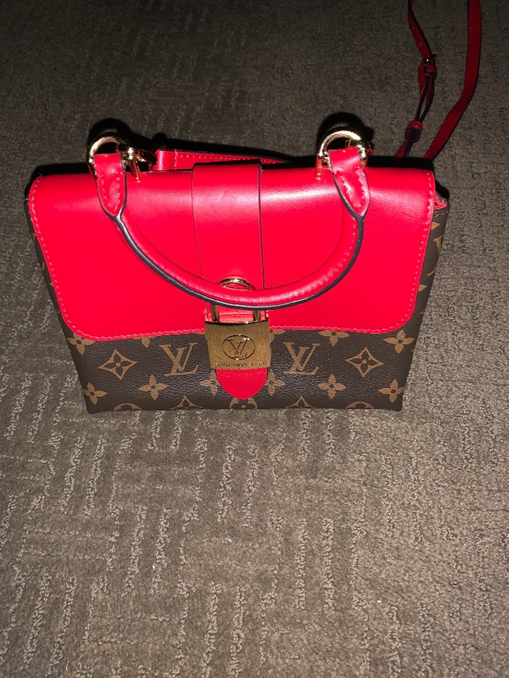 Monogram Lock Bag